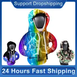 Universele Hoodie Versnellingspook Cover Veranderingshendel Sweatshirt Versnellingspook Cover Hoodie Pookknop Trui Auto Pookknop Cover