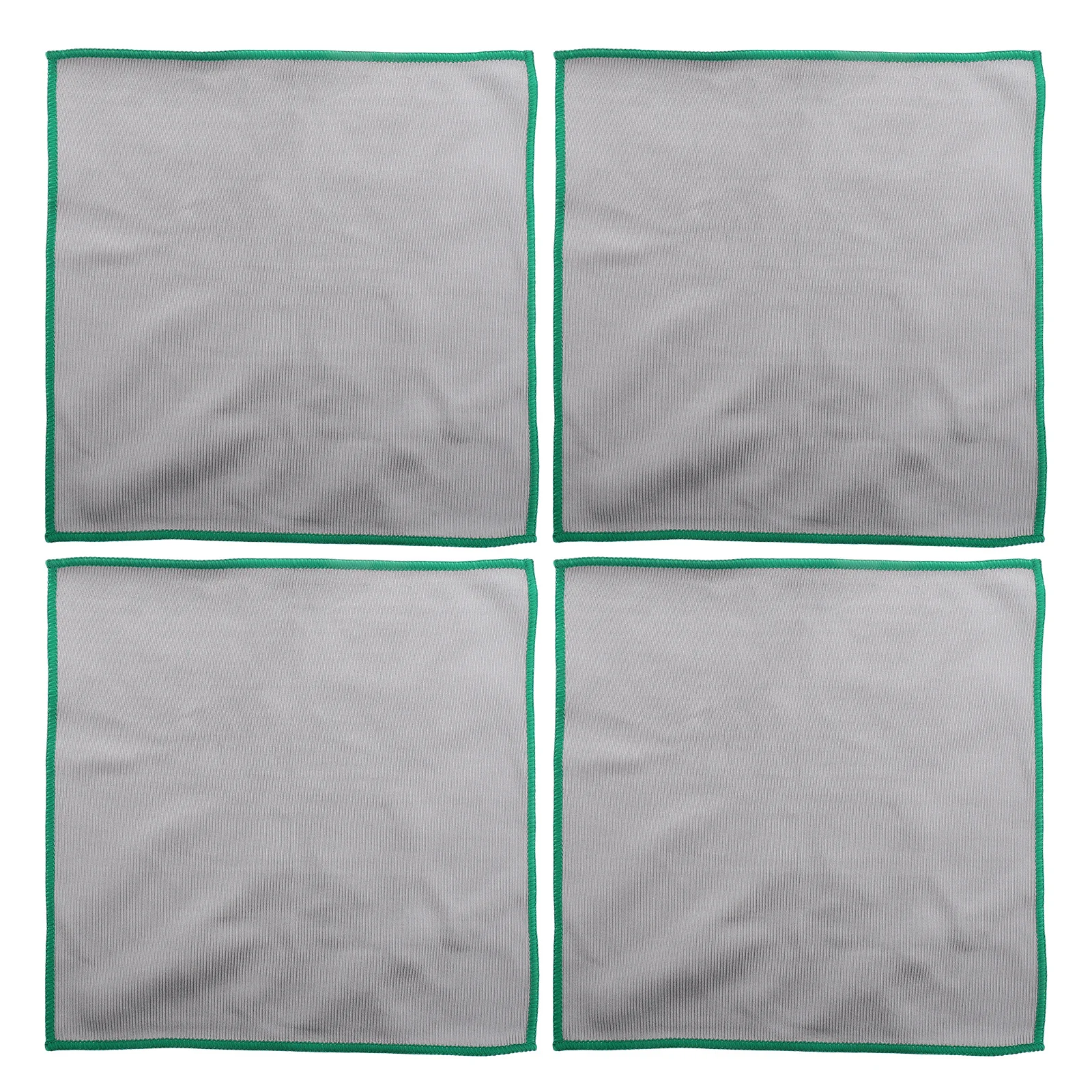 

4Pcs Car Glass Cleaning Microfiber Cloths Reusable Absorbent Towels for Window Mirrors Windshield Home Kitchen Use