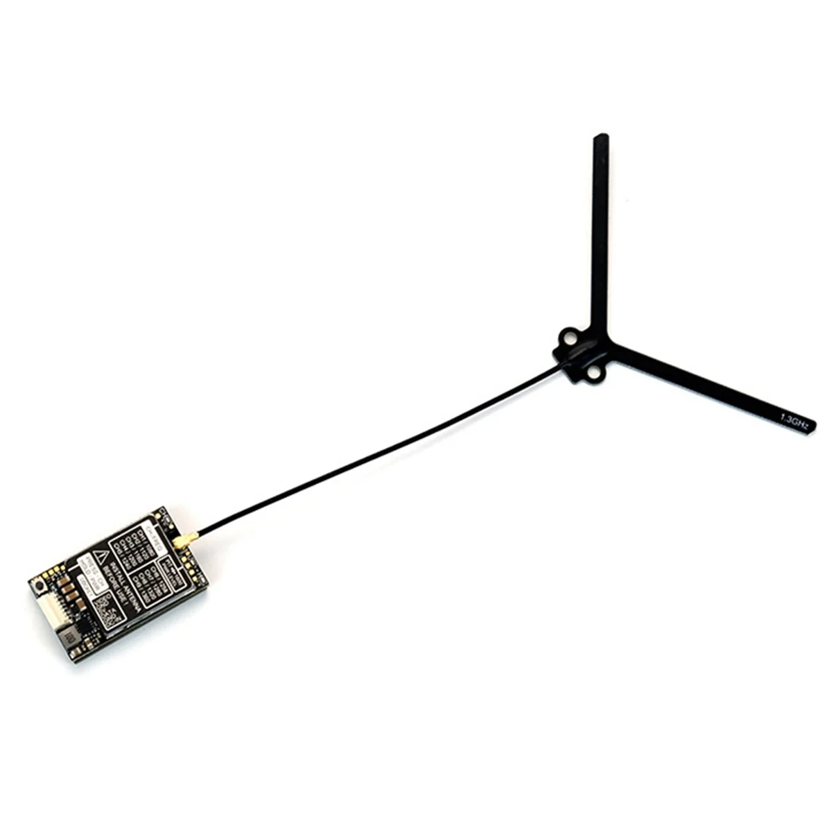 FPV Receiver 1.3G 1.6W Lmage Transmission Module + Antenna for FPV RC Drone Parts