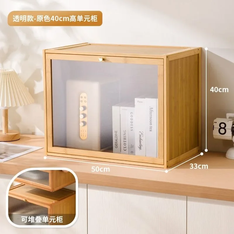 Storage box Household front opening flip cover Children's toys Snack storage basket Organizing box Storage cabinet