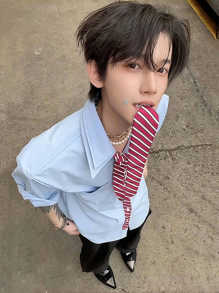 

Cleanfit Double Layer Collar ort Sve irt Men's Summer Design High Level Haome Pad oulder Dr irt