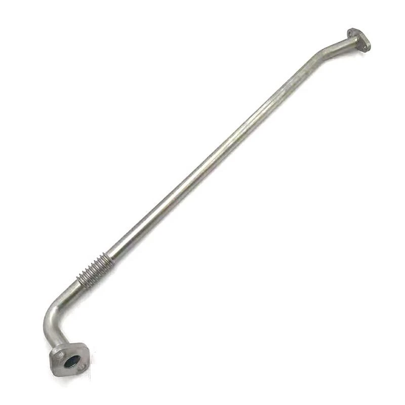 

6156-51-8330 PC400-7 PC450-7 S6D125 Turbocharger Oil Return Tube Pipe, Excavator Oil Drain Tube Line