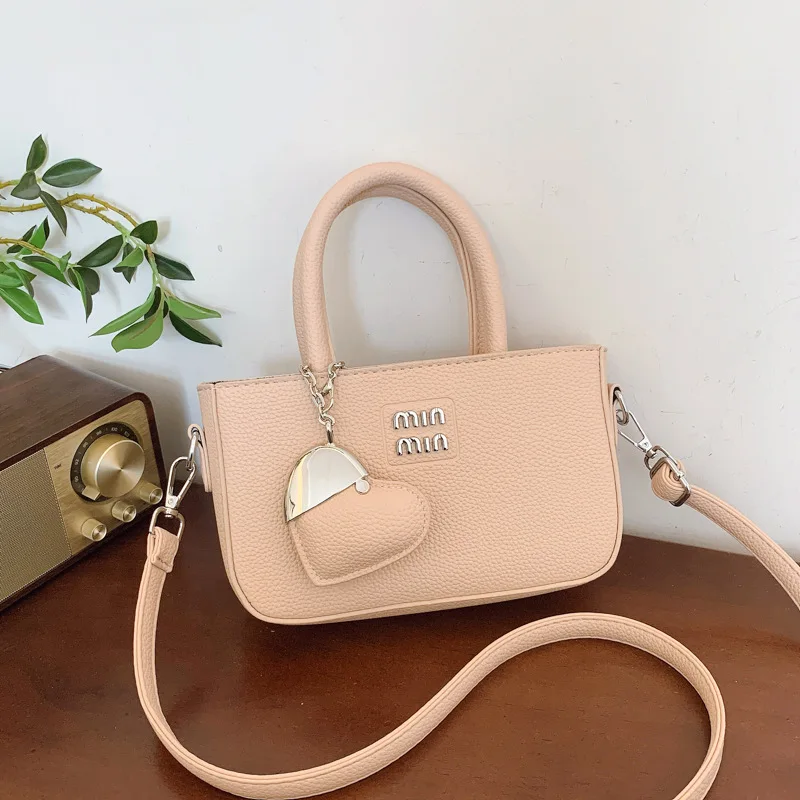 

Квадратная сумка через плечо Miu Style 2025 для женщин, минималистичный ручной кошелек на плечо, модная сумка