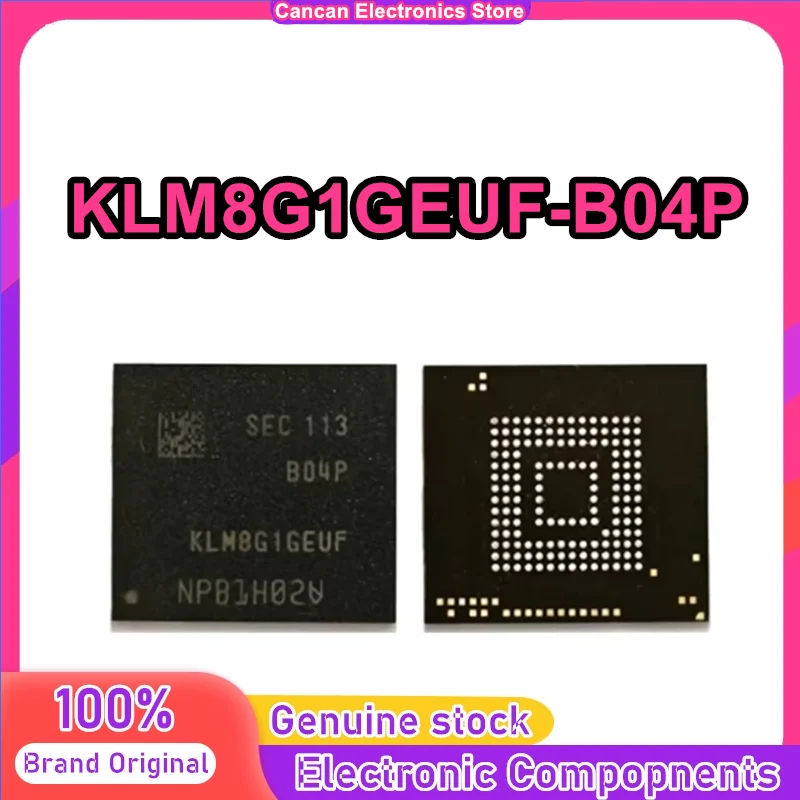 klm8g1geuf-b04p-8gb-version-51-memoria-flash-emmc-de-grado-industrial-ic-0-10-nuevo-original-en-stock