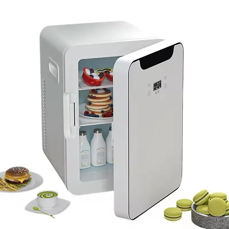 

12L Car & Home Dual-Function Mini Fridge/Warmer Box - 12V Portable Compact Refrigerator for Cooling & Warming Needs