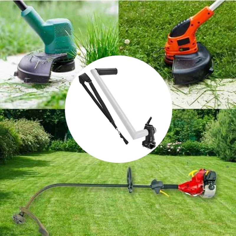 AS94-Trimmer Grip,String Trimmers Handle With Shoulder Strap Harness,Weed Eater Handle Extension,Lawn Trimmer Handle Grip