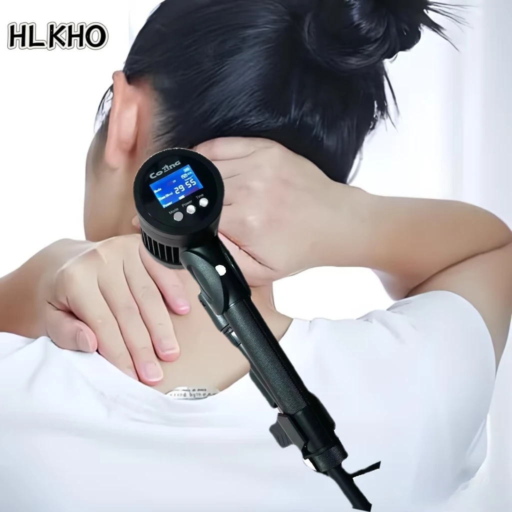 

HLKGO 5W 25 Diodes Cold Laser Device 808nm/650nm - Handheld Physiotherapy Device for Neuropathy Back Pain & Wound Healing