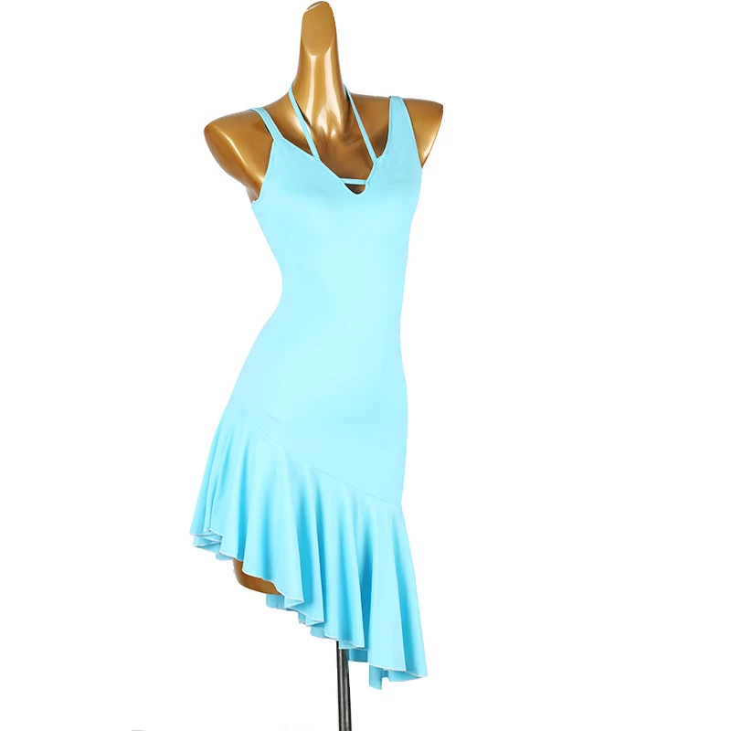 

Latin dance practice costumes for adults and children customized sexy slimming dresses tango chacha samba training clothes