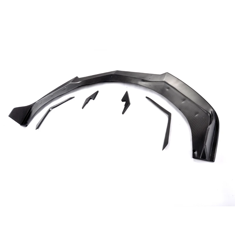 High Quality Dry Carbon Fiber Front Bumper Lip Spoiler Exterior Aero Accessories SS 2014‑2015