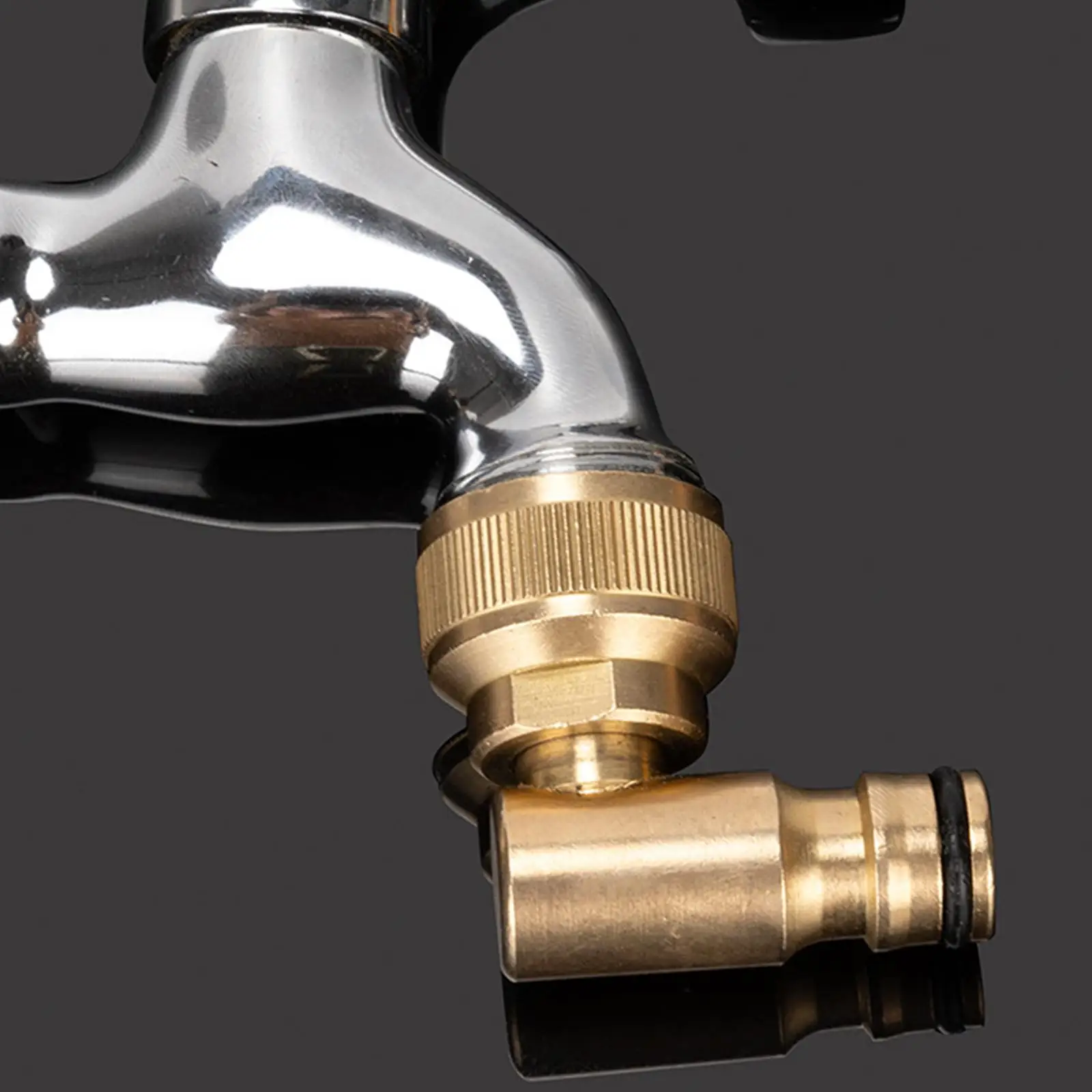 

Garden Hose Tap Converter Quick Connector for Hosereels Outdoor Garden Taps