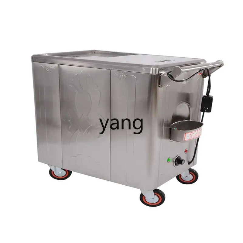 

LTT Automatic Water Refilling Electric Steam Towel Cart Heating Insulation Cart Beauty Salon Wet Towel Disinfection Cabinet