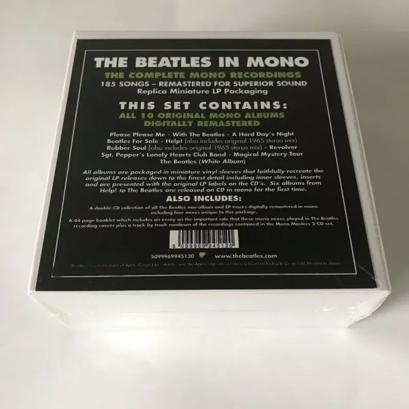 European and American Pop Band Music Official Famous The U.S. Rock Band in Mono Album (13CD) White Collection