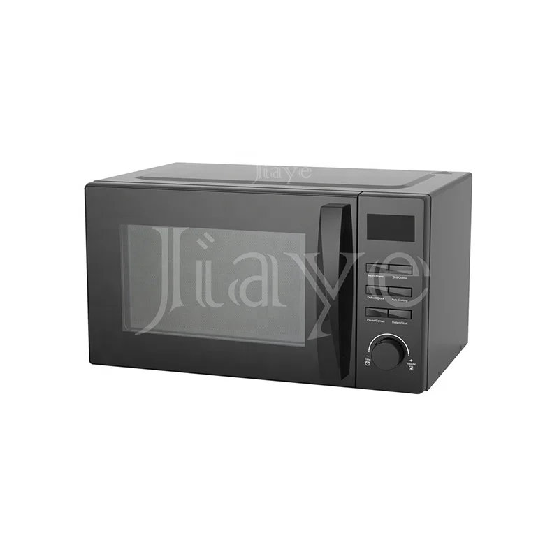 Modern 26L Microwave Oven with LED Display and Quick Defrost for Frozen Food