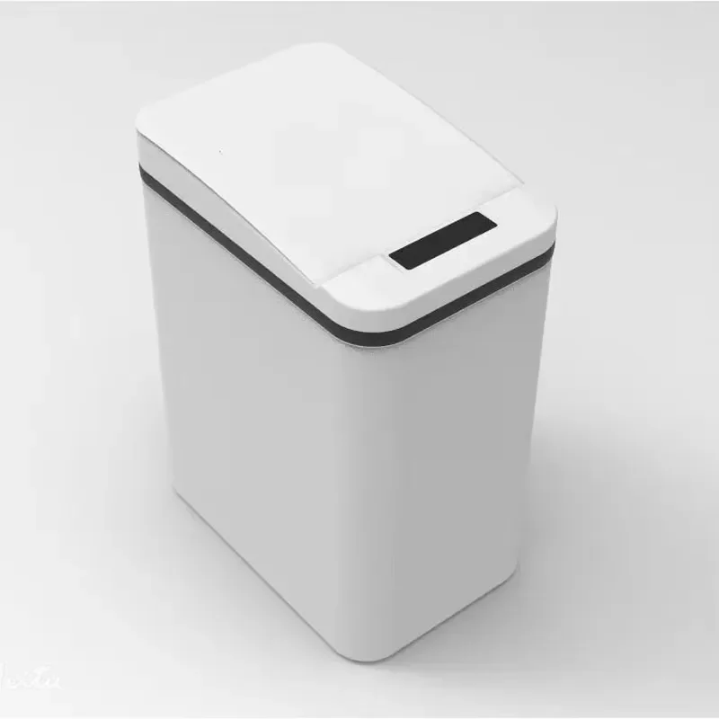 for Bunker 11L Smart Automatic Trash Can USB Charging Plastic Bin for Restaurant Household Kitchen Bathroom Wholesale
