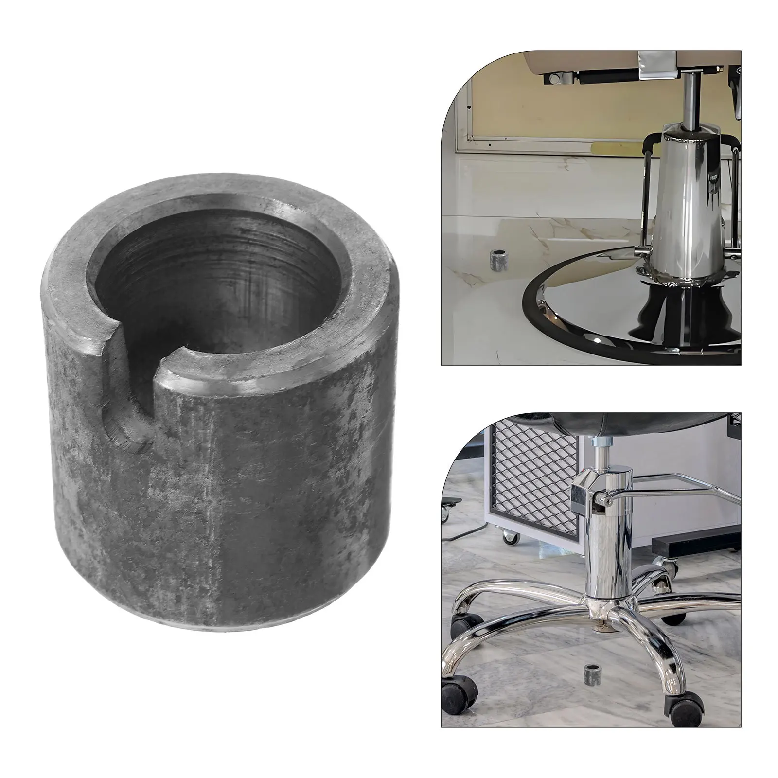 

Hydraulic Beauty Chair Parts Iron Tapered Sleeve For Salon Barber Chair Replacement Durable Support Component Stable