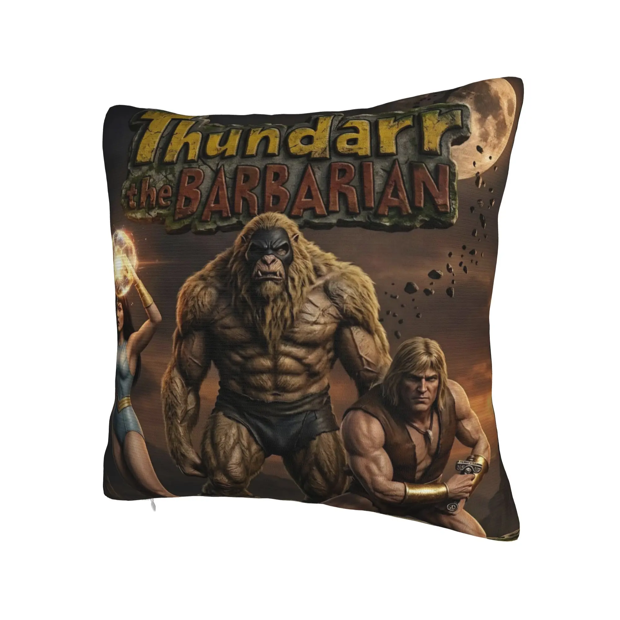 Thundarr The Barbarian Pillowcases Accessories Printing Cushion Cover Decoration  Throw Pillow Case Cover Home Multi Size