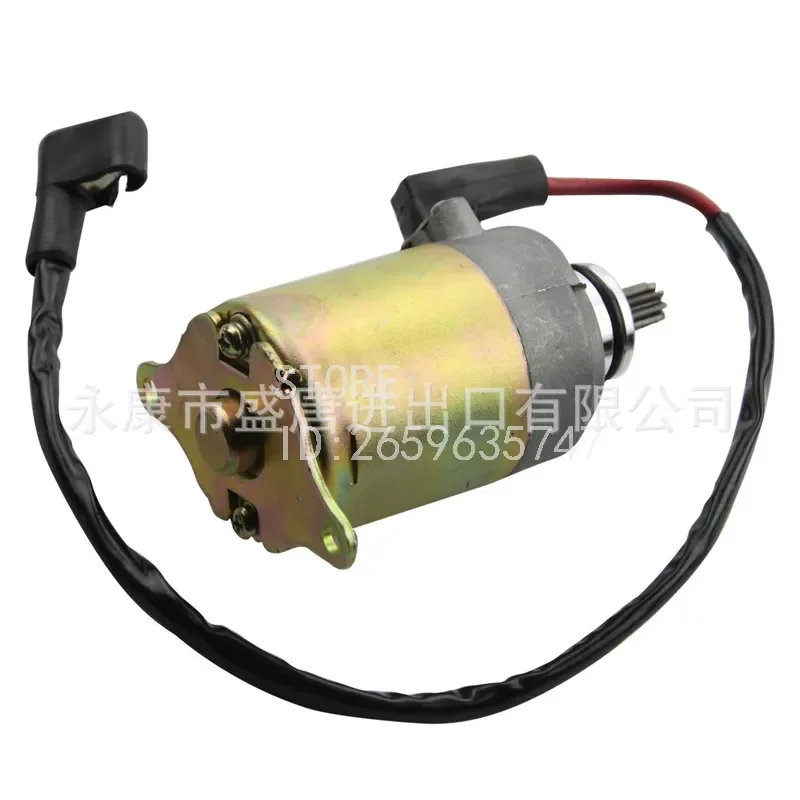 Starter Motor for GY6 150cc Scooter ATV Go Kart Engine Replacement Part High Performance Reliable Starting System