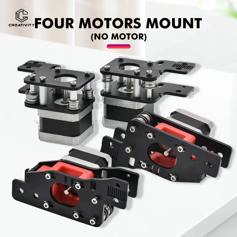 Upgrade Part For Vo-ron 2.4 Trident AWD mod kit ultimate aluminum CNC Machined for NEMA17 stepper Motor Mounts Vo-ron 3D Printer