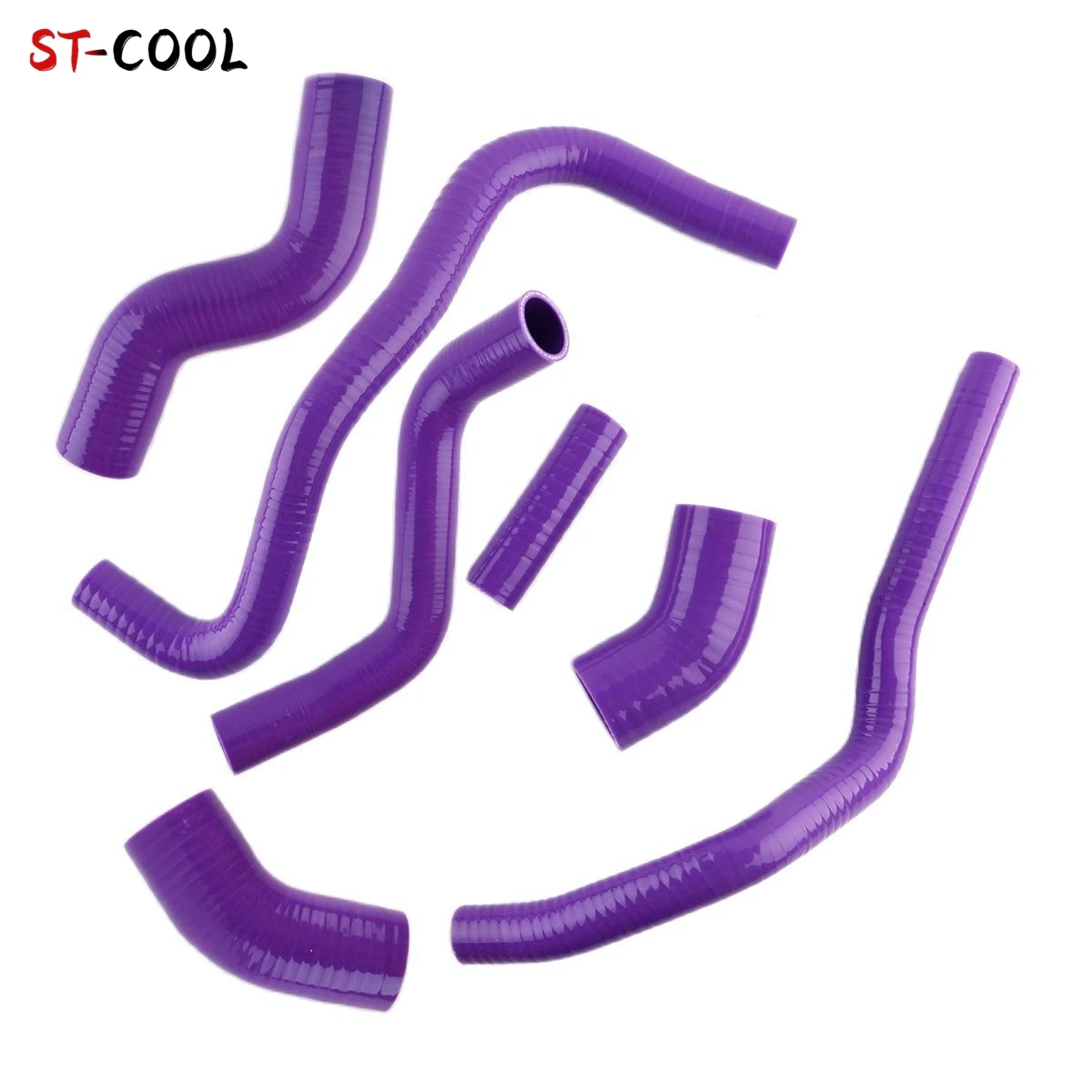 For GT86 Scion FRS Toyota GT 86 Subaru BRZ 2013-2019 2014 2015 2016 2017 2018 Radiator Silicone Coolant Hoses Kit 7Pcs 10 Colors