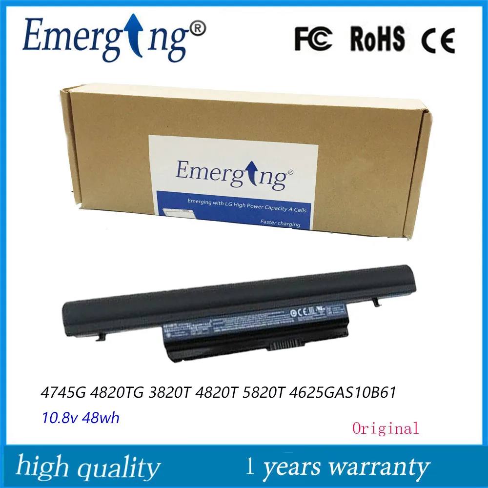 

10.8V 48WH New Original AS10B61 Laptop Battery for Acer Aspire 3820T 3820TG 4820T 5820T AS5820 AS7745 AS10B6E AS10B7