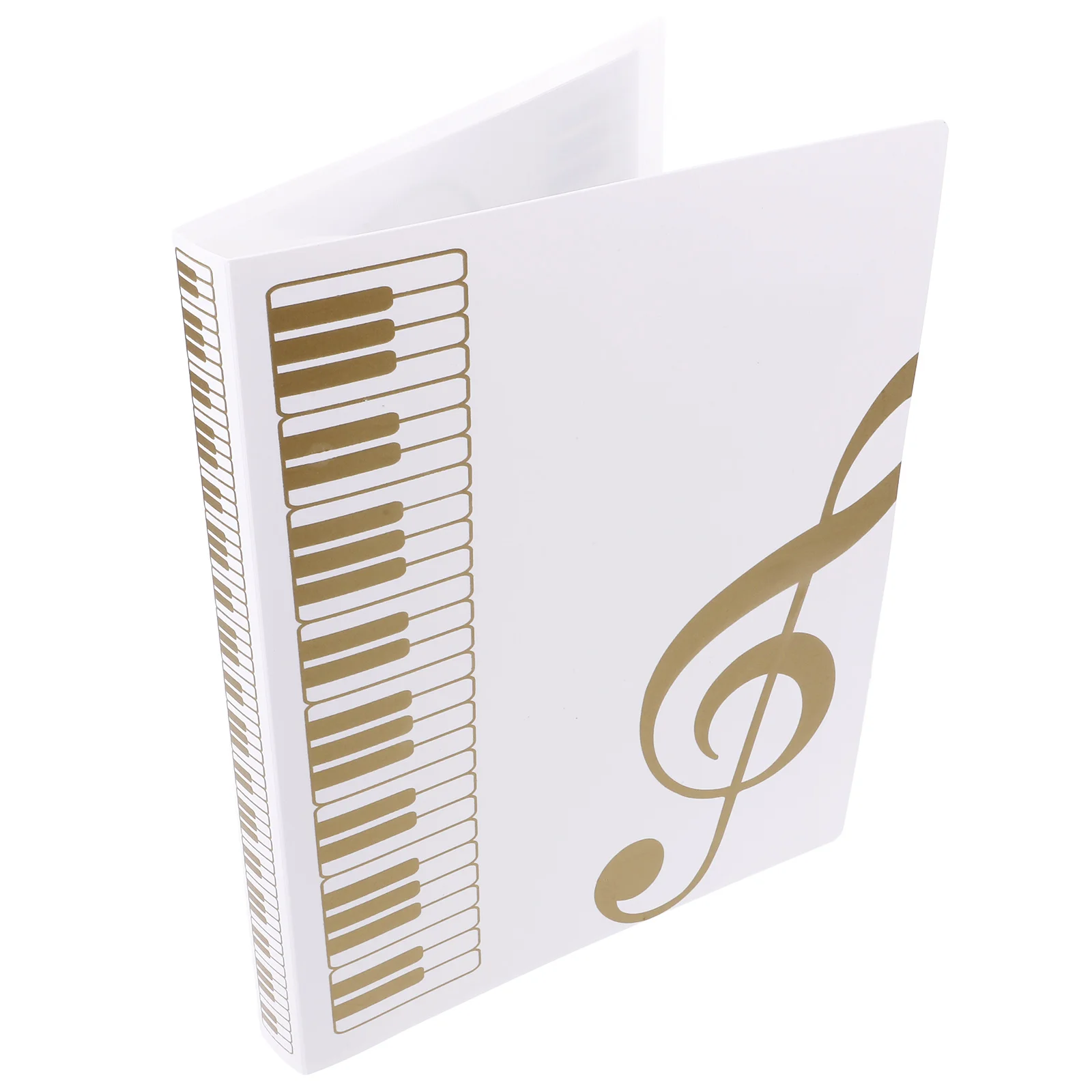 

A4 Document Folder 40 Pages Music Binder File Organizer Wear Resistant Student Storage Guitar Accessories