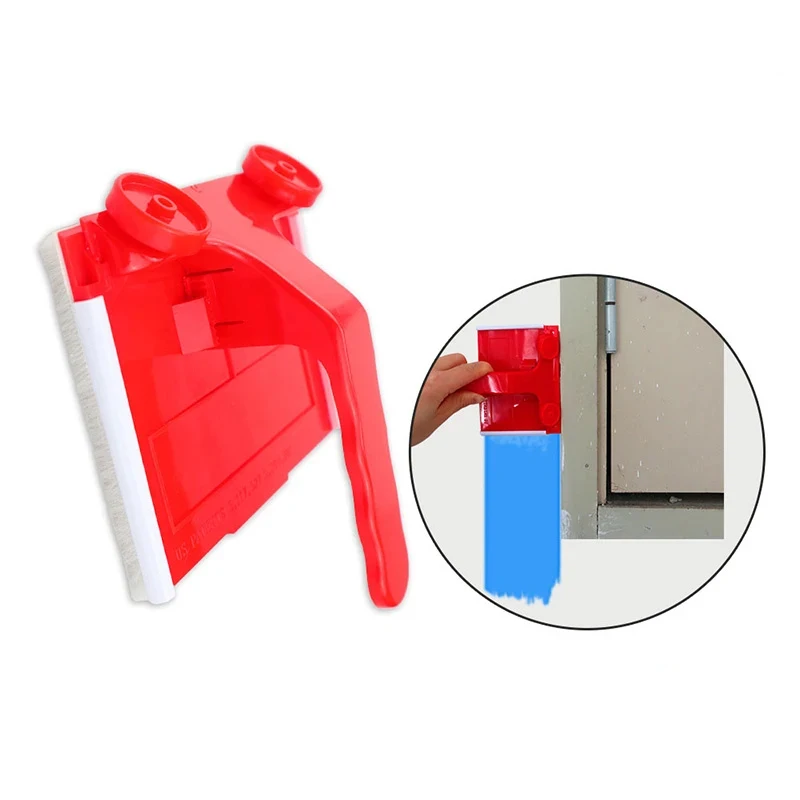 Paint Edger with Two Replacement Pads Set Multifunctional Wall Ceiling Corner Painting Brush Color Separator