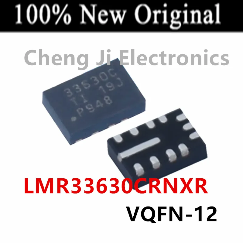 

5PCS/Lot LMR33630ARNXR 33630A 、LMR33630BRNXR 33630B 、LMR33630CRNXR 33630C VQFN-12 New original step-down converter