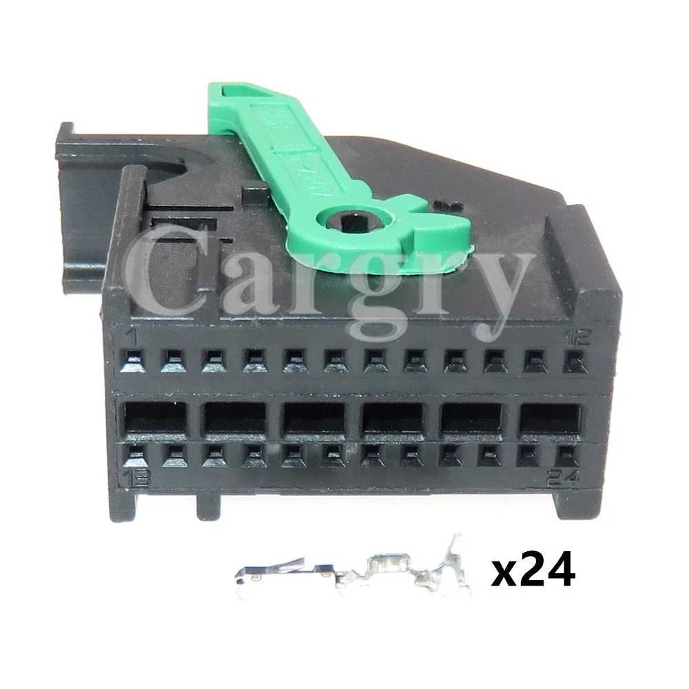 

1 комплект, 24P 284228-1, автоматическая незапечатанная розетка переменного тока в сборе, автомобильный разъем 284223-2 284714-2, вилка проводки автомобильных инструментов