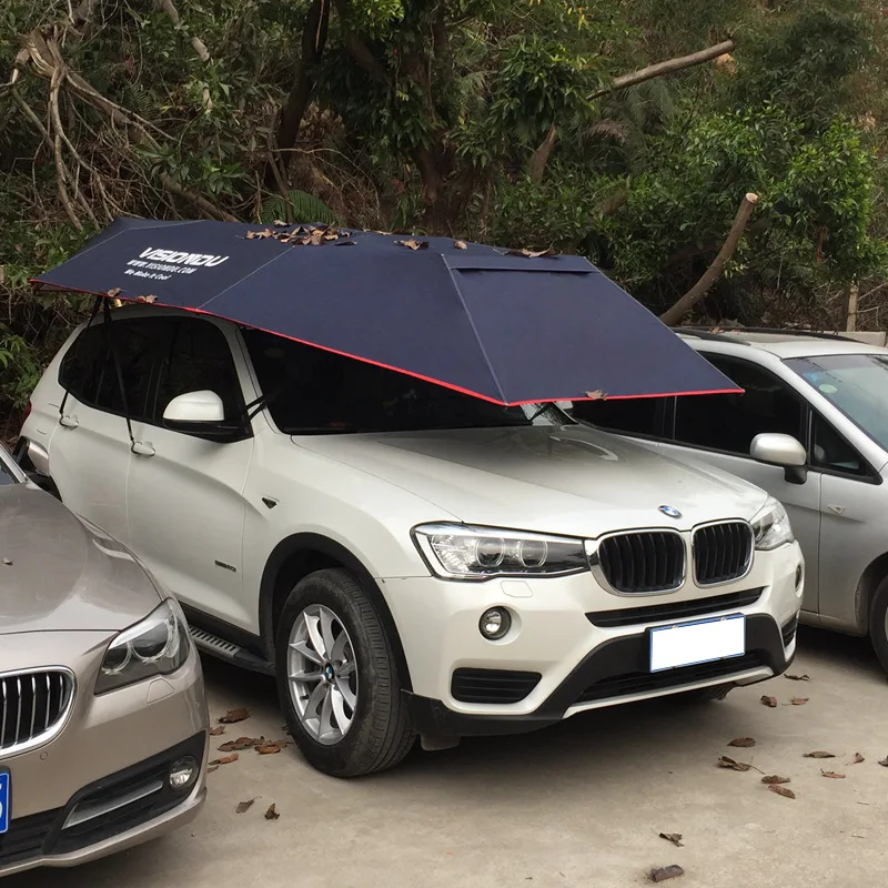 Automatic semi-automatic car canopy automatic car clothing mobile carport sunshade sunscreen car sunshade umbrella