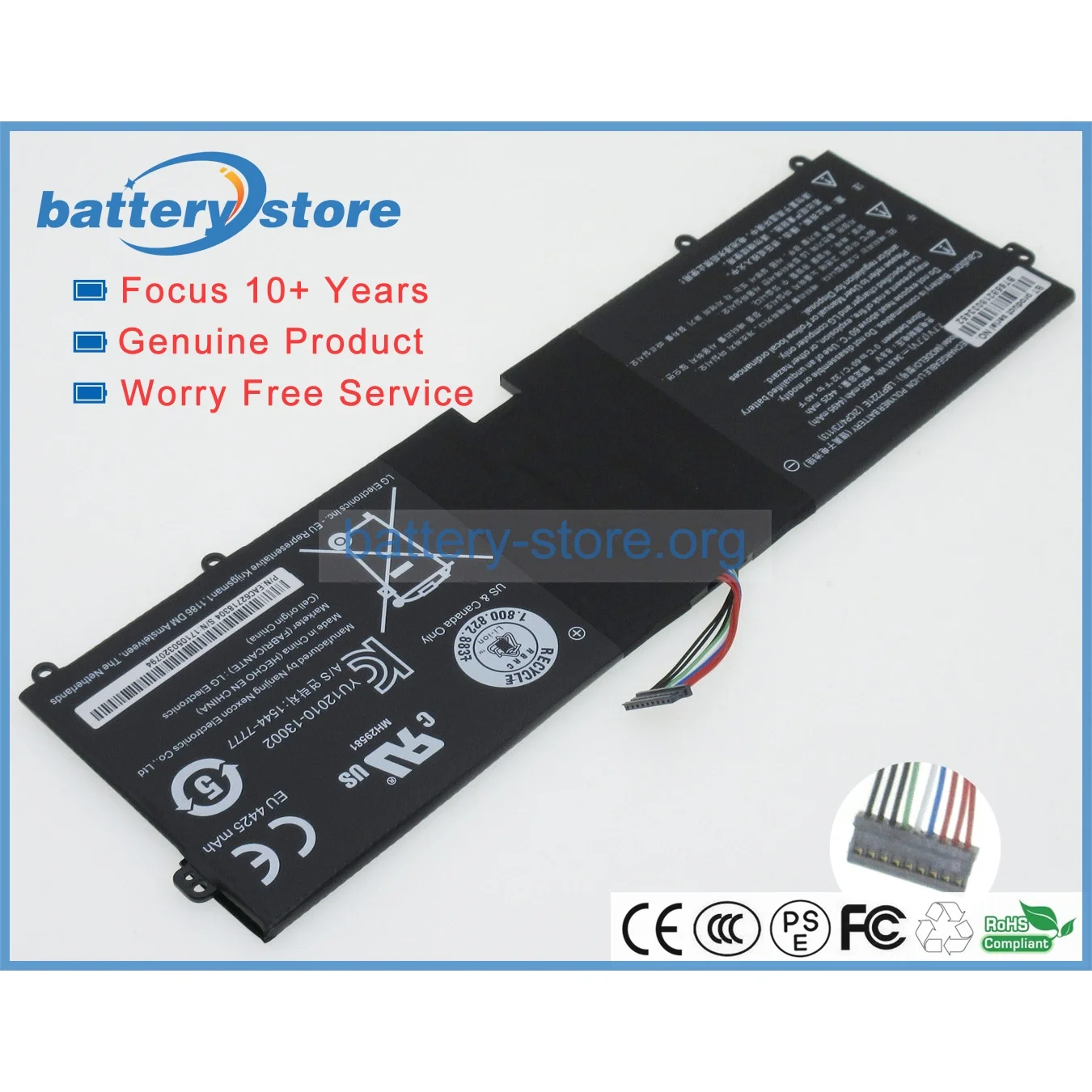 New battery LBP7221E for LG Gram 15Z960-A.AA75U1, Gram 15Z960-A.AA52U1 , Gram 15Z960-GA56K,4495mAh