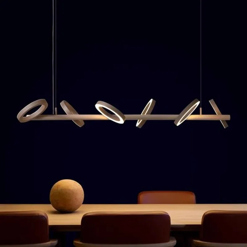 

Modern Minimalist Restaurant Pendant Light Art Living Room Table Light Bar Bar Bar Long Pendant Light