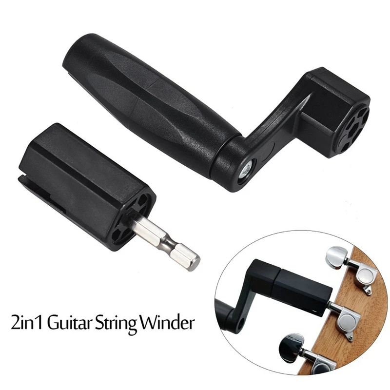 Multifunctional Guitar String Winder For Bass Acoustic Electric Guitar Bass Accessories Luthier Tools