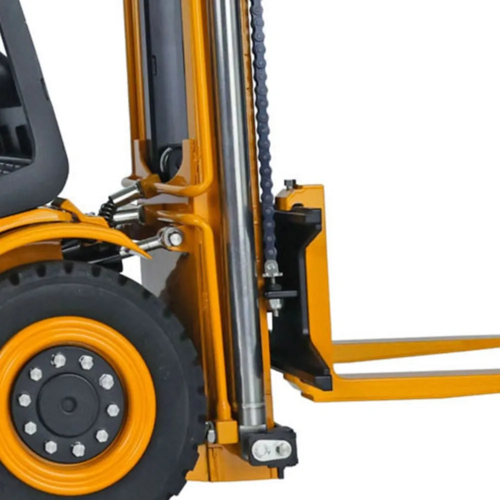 

Гидравлический радиоуправляемый вилочный погрузчик Lesu 1/14, радиоуправляемый инженерный автомобиль, модель грузовика для подарков Thzh1380-SMT7