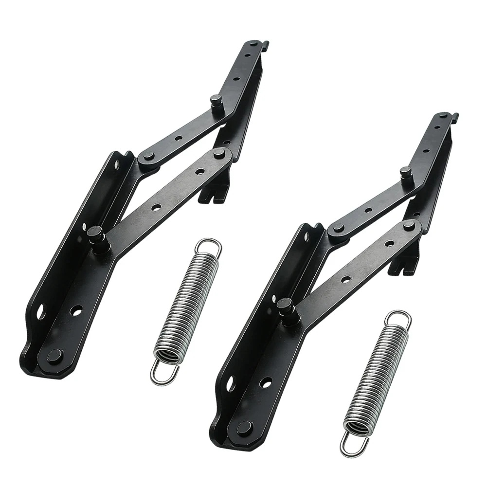 

2 шт. Складные петли для дивана-кровати, регулируемый пружинный механизм, сменные пружинные петли для большинства складных диванов, усиленные петли для дивана-кровати