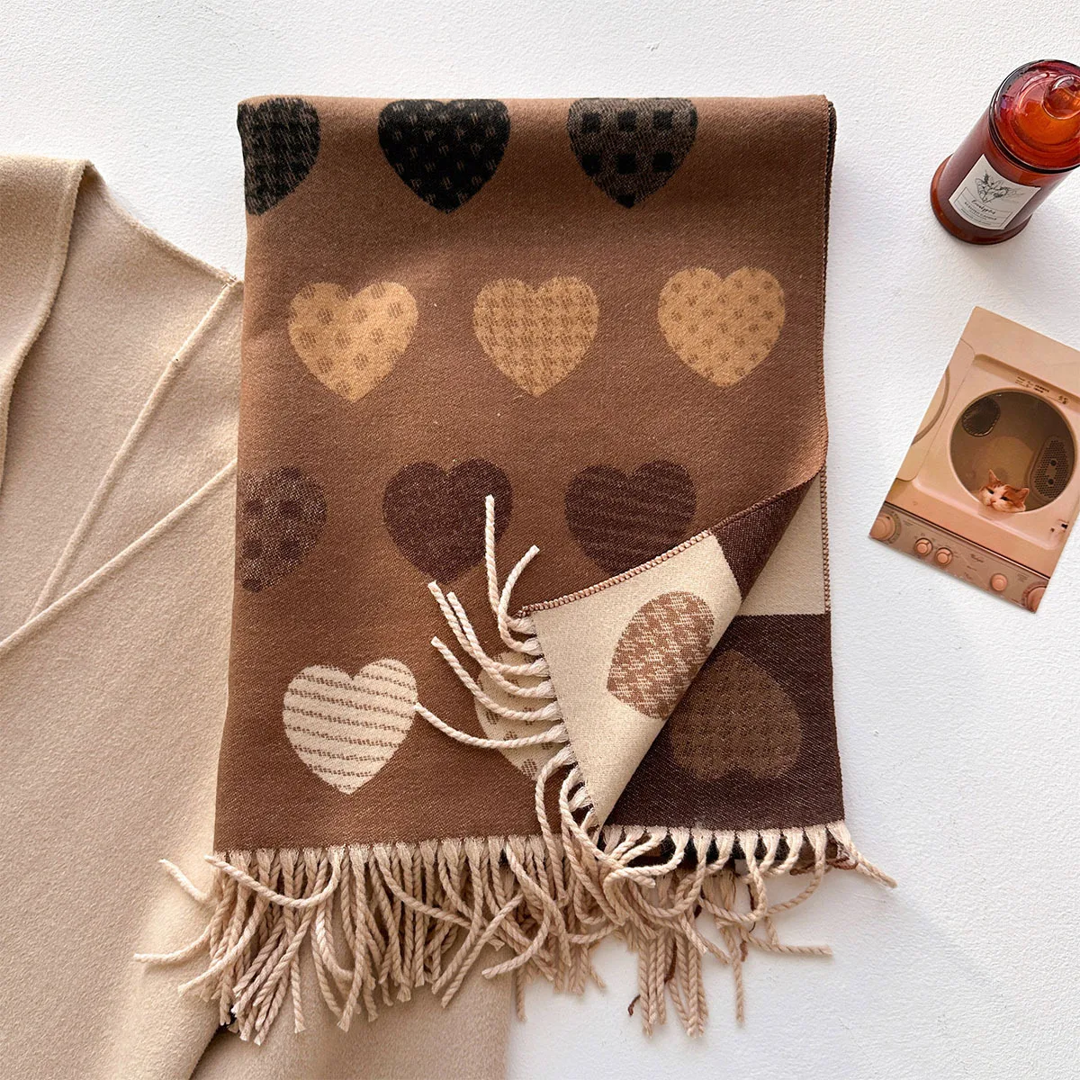 Winter Scarf Women Luxury Paisley Print Female Shawl Wrap Elegant Poncho Lady Thick Warm Blanket Gift Echarpe Pashmina 2026