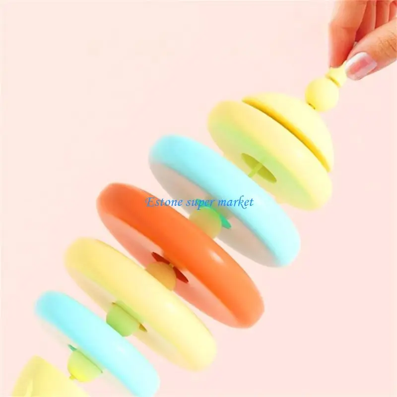 090B Rainbow Stacker Toy For Babies And Toddlers Boosting Developmental Skills And Providing Entertainment