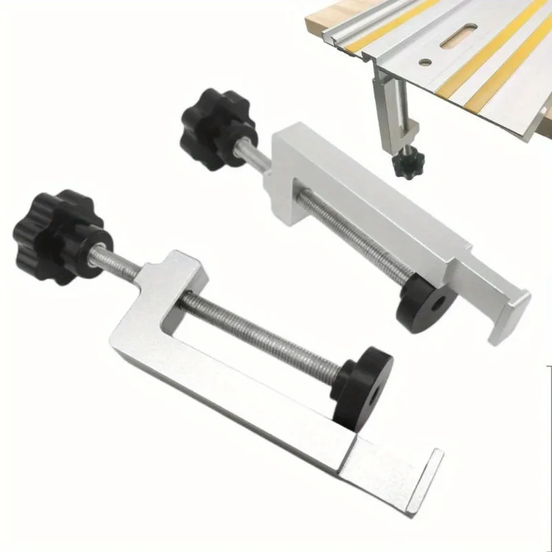Table saw guide G clamp, chute, table alloy fixture for woodworking tools