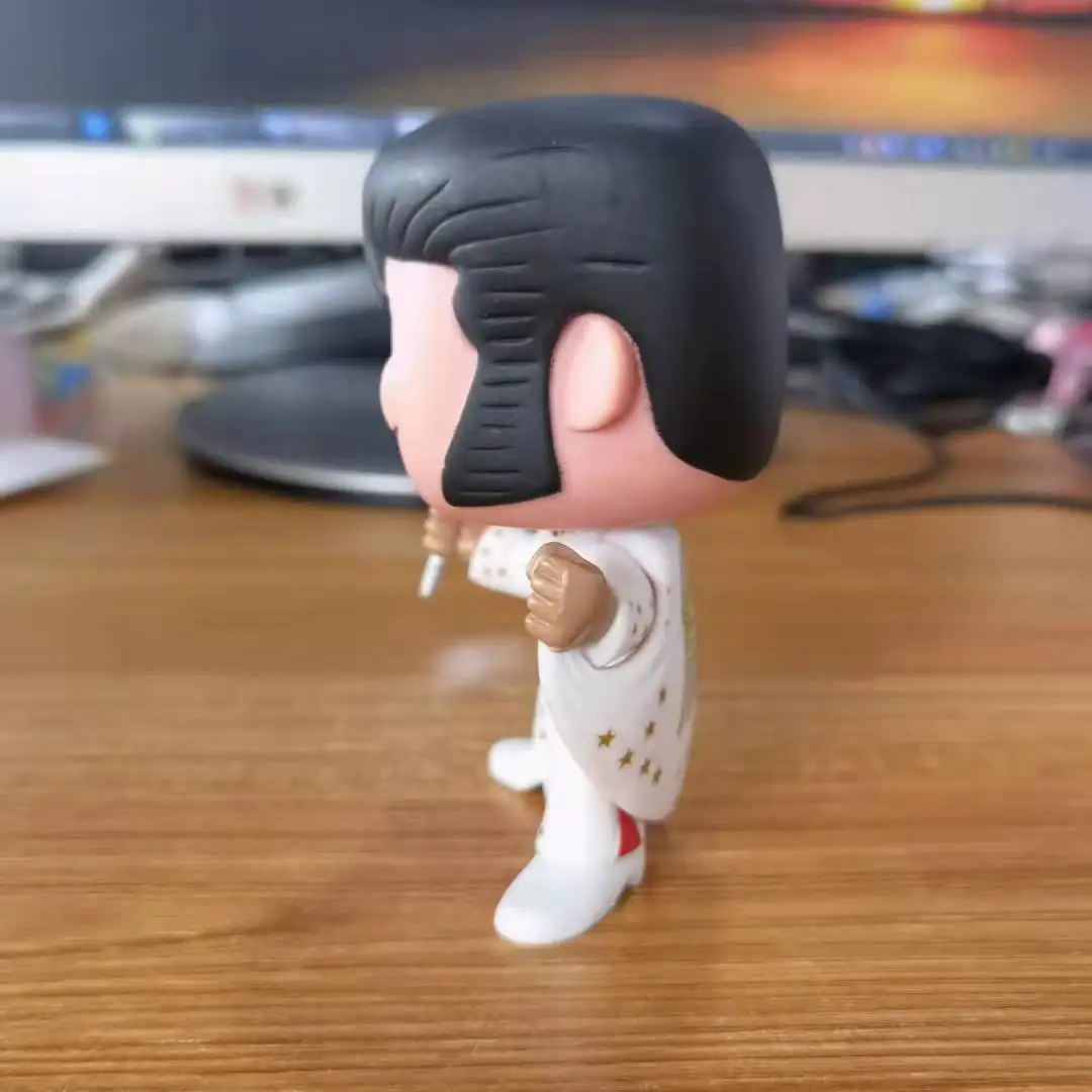 Anime 1970\'s Elvis Vinyl Model Figure 10cm