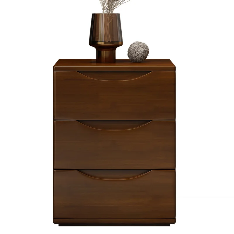 

Nordic bedroom simple modern storage wooden storage cabinet