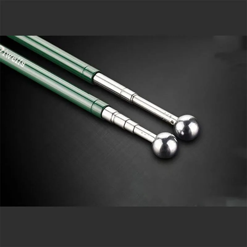 Telescopic Thickening Hollow Drum Hammer Self-defense Hammer Multi-functional Cavity Durable Test Rod Inspection Room Tool Metal