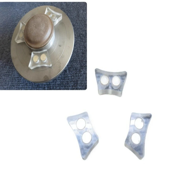 

Pottery Tools Strong Magnet DIY Purple Clay for Making Purple Clay Pot Lids Supporting Fixation Magnet Pottery-making Tools