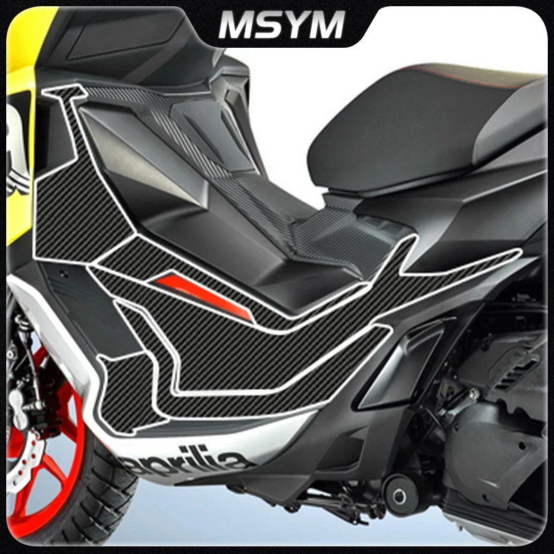 Наклейка на мотоцикл, 6D защитная пленка из углеродного волокна, наклейка на весь корпус, модифицированные аксессуары для Aprilia SR GT 200 SR GT200 SRGT200