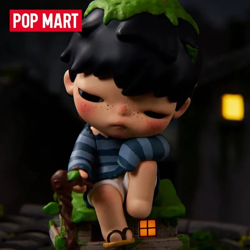 

POPMART Hirono Behind Time Head Figure Action Figure Series Cute and Interesting Toy Surprise Collection Birthday Gift in Stock