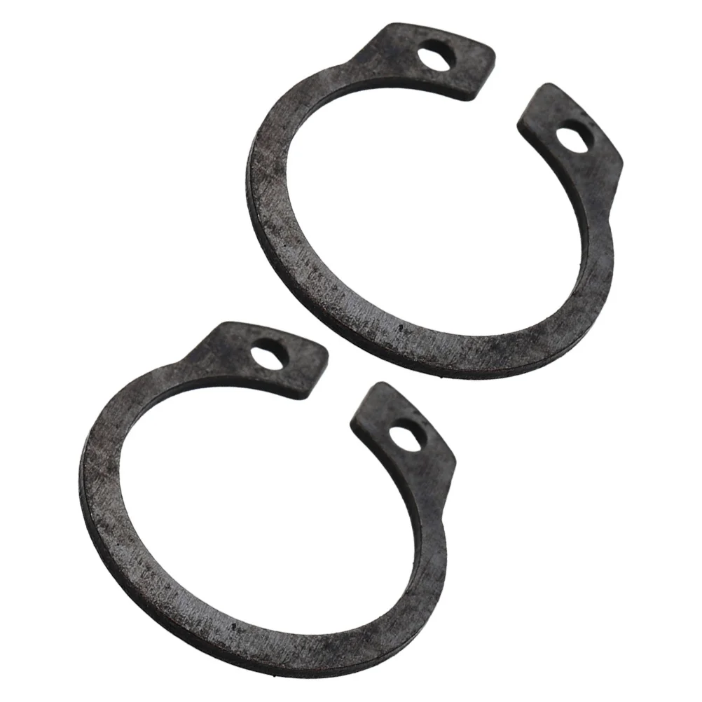 

2Pcs Jack Retaining Ring Horizontal Shaft Circlip for Hydraulic Jacks Metal Snap Ring External C-Clips Reliable Fit for Auto