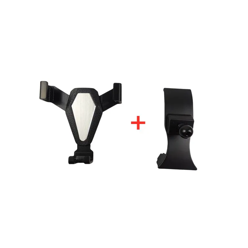 1Set Plastic Material For 2015-2021 Ford Mustang Gravity Linkage Special Car Phone Holder Fixed Bracket Stand Mobile