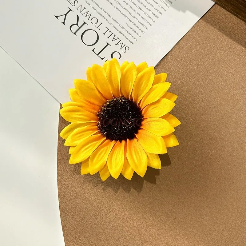 مشبك شعر على شكل زهرة حريرية، غطاء للرأس، بطاقة شعر، إكسسوار شعر نسائي، جلسة تصوير، نمط شاطئ عتيق