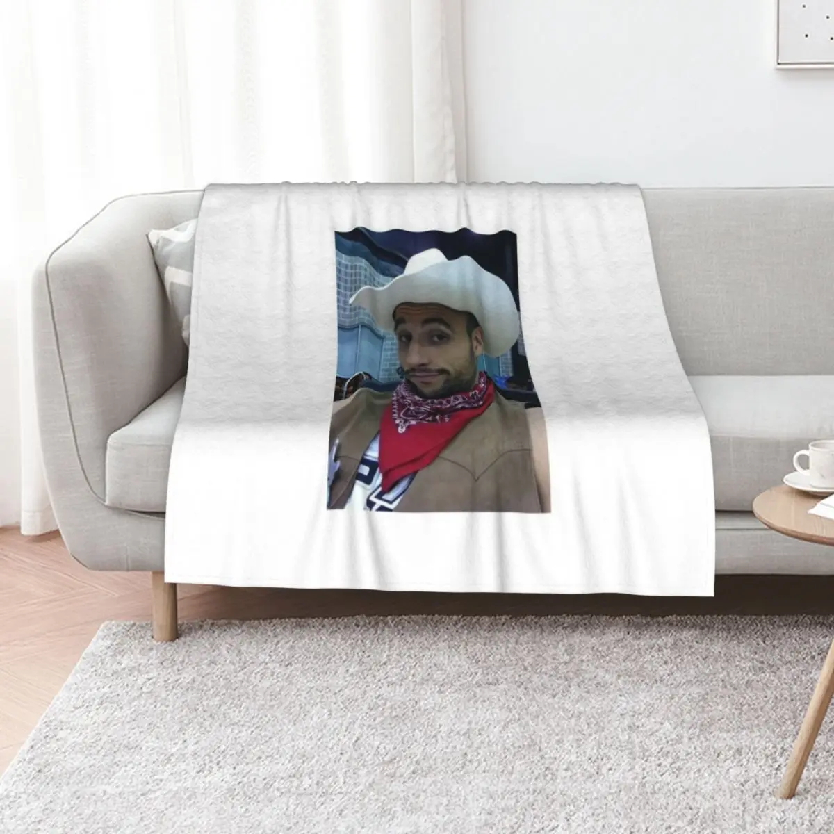 cowboy Manu Throw Blanket warm winter Giant Sofa Designers For Decorative Sofa Moving Bed Blankets