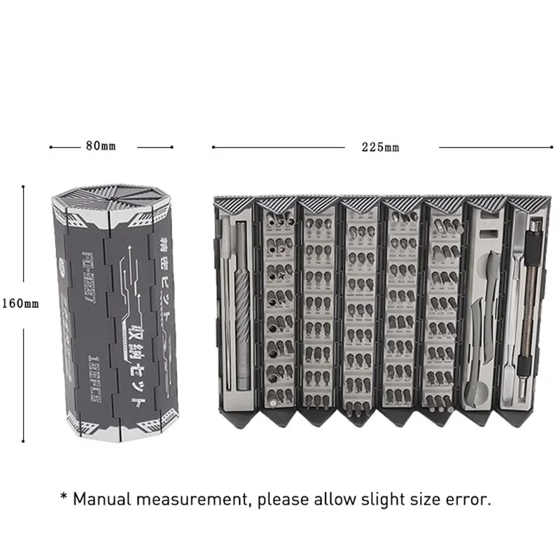 Ultimate 128pc Tech Repair Screwdriver Kit: Versatile, Portable, & Durable with Multi-Head Tools for Electronics