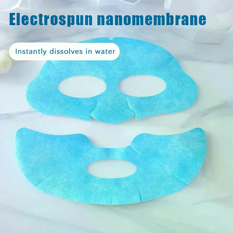 Collagen Film Paper Soluble Facial Mask Face Skin Cheek Sticker Forehead Patch Lines Patches Tightening Skin Care Anti-aging