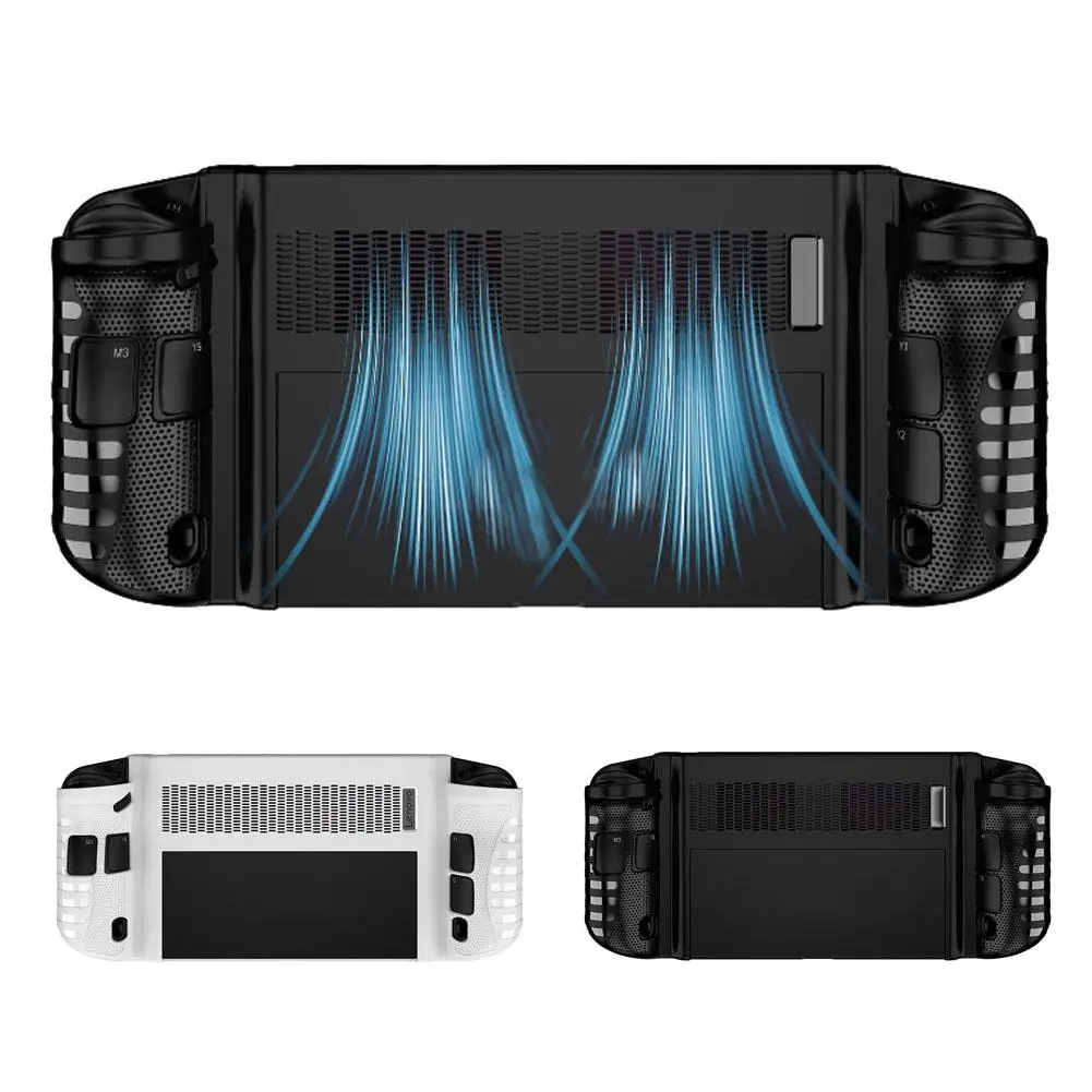 Для Legion Go Game портативный защитный мягкий силиконовый чехол для игровой тепловой консоли с защитой от падения аксессуар для консоли рассеивающий чехол N2g5